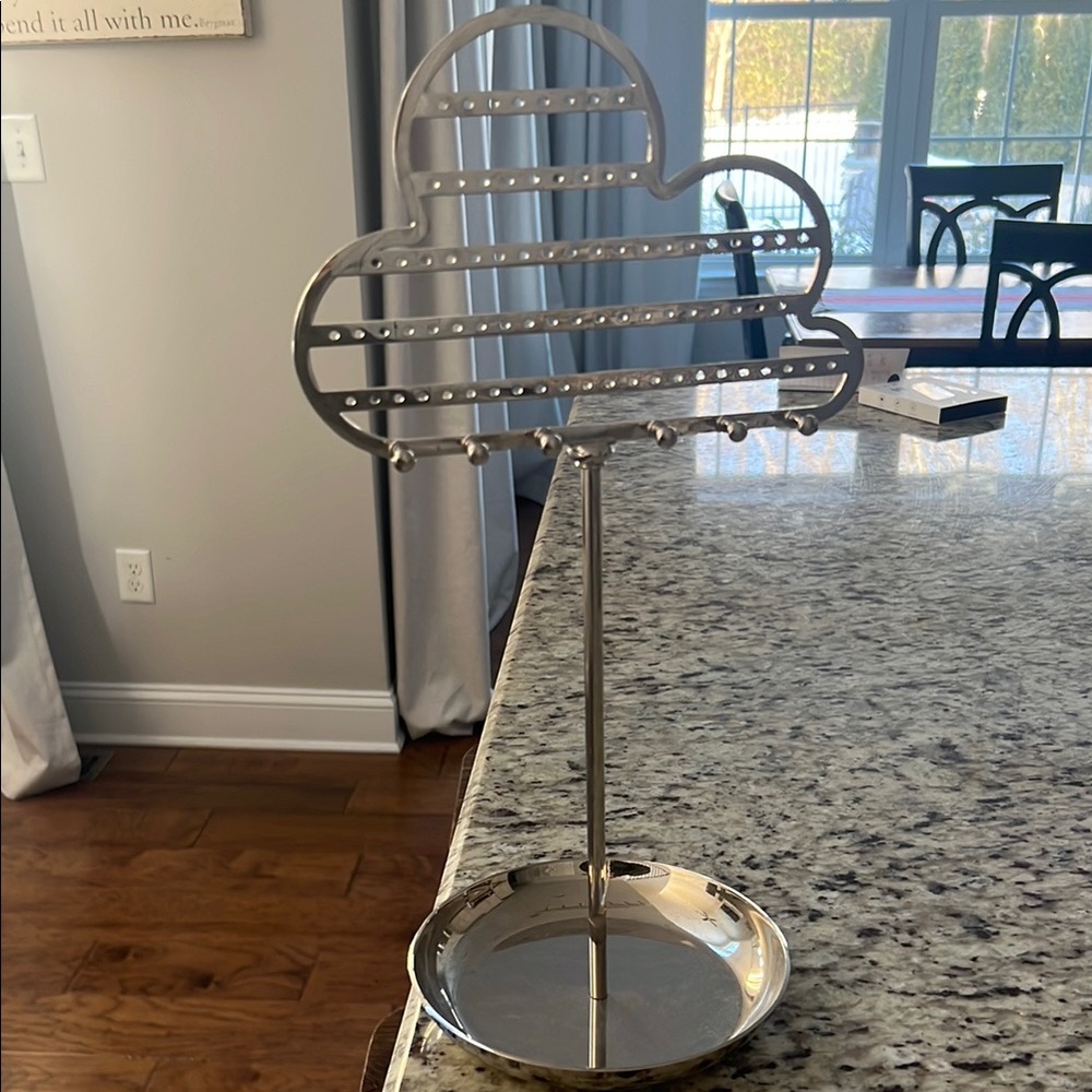 Silver Cloud Jewelry Holder